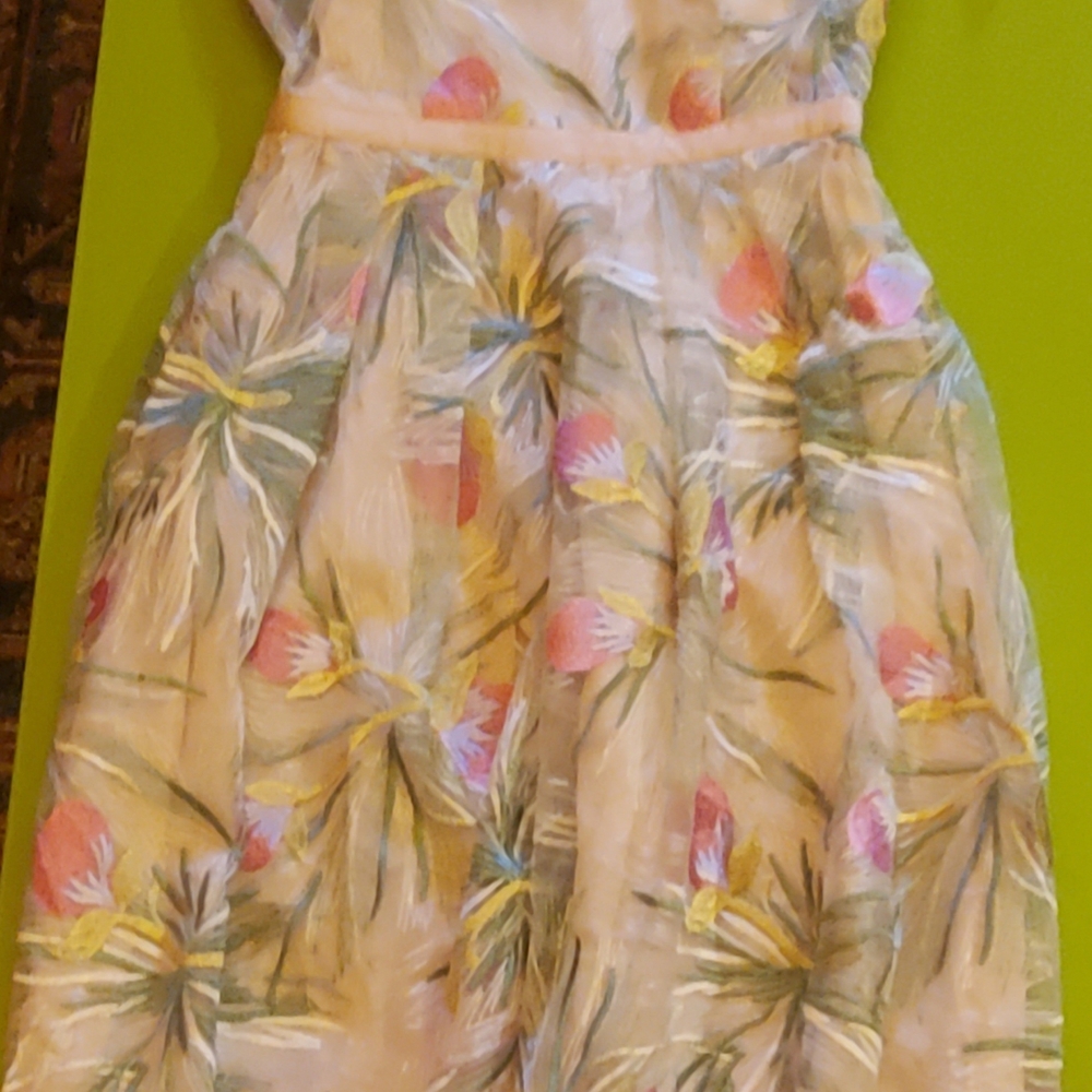 Floral Womens Spring Wedding Guest Dress